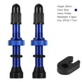 thumbnail image 1 of Soidarity De válvulas sin cámara de montaña, aleación de carretera, núcleo de goma de cobre, boquilla de vacío resistente al desgaste, accesorios Ciclismo Azul 58 mm Soidarity OD000751-06, 1 of 6
