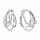 thumbnail image 1 of Moissanite Diamond Earrings Fashion Circle Earrings Xmasstyle74, 1 of 2