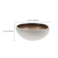 thumbnail image 3 of 1Pc Ceramic Chic Fruit Salad Bowl Food Containers Safe Soup Noddle Bowl, 3 of 8