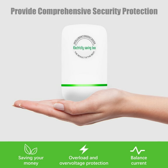 Saving Device, Powersave Saver Saver Saver Esaver Saver 90v-250v Zsem (1/2 / 4/6 Appliance In Box 28kw Appliance In Box 90v-250v Iuppa White (1/2 /