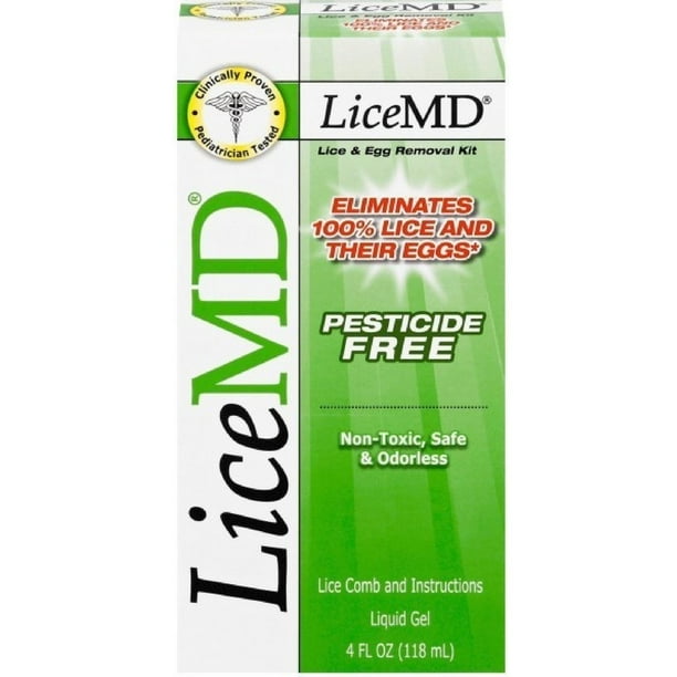 Licemd Head Lice Treatment Kit 4 Oz Walmart Com Walmart Com