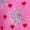 ROSY PINK, variant on Women's Embellished Christmas Cardigan Sweater, Midweight, Sizes XXS-XXL