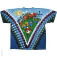 thumbnail image 2 of Grateful Dead Men's Casey Jones Tie Dye Short Sleeve T Shirt, 2 of 2