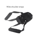 thumbnail image 3 of Mochila transportadora de mascotas, transpirable y ligera, con diseño de piernas abiertas, para perros y gatos, ideal para ciclismo, caminatas y senderismo, color negro., 3 of 8