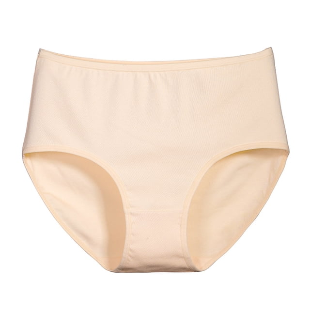 Tummy Control Underwear, High Rise Full Coverage Briefs for Plus Size Women, Smoothing Shapewear for Daily Comfort and Confidence. Beige S