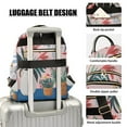 thumbnail image 3 of FORMRS Mini Backpack Purse for Women Travel Daypack Casual Shoulder Bag, Flowers and Leaves, 3 of 7