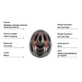 thumbnail image 4 of Casco de Bicicleta Inteligente Bling Bling Recargable por USB con Control Inalámbrico, 4 of 12
