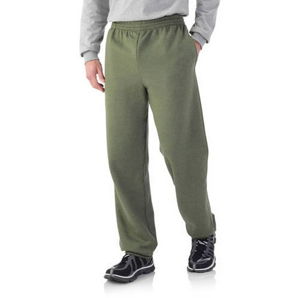 Fruit of the Loom Men's Fleece Elastic Bottom Pant