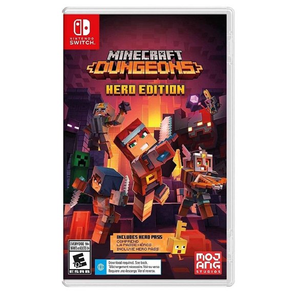 Minecraft Dungeons Hero Edition Nintendo Switch Físico