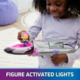 thumbnail image 4 of PAW Patrol: The Mighty Movie, Transforming Rescue Jet with Skye Mighty Pups Action Figure, 4 of 9