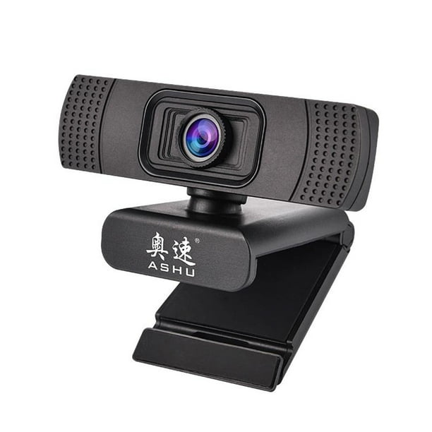 ASHU Webcam 1080P USB 2.0 Digital Camera with Microphone Clip on
