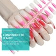 thumbnail image 3 of LULULION 144Pcs Detachable False Nail Tips Gradient Assorted Color DIY Manicure, 3 of 5