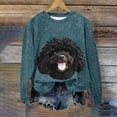 thumbnail image 2 of VINUSLI Ugly Christmas Sweaters for Women 2025 Plus Size - Cute Dog Crewneck Xmas Sweater Long Sleeve Pullover Loose Fit Top Navy,XXL, 2 of 4