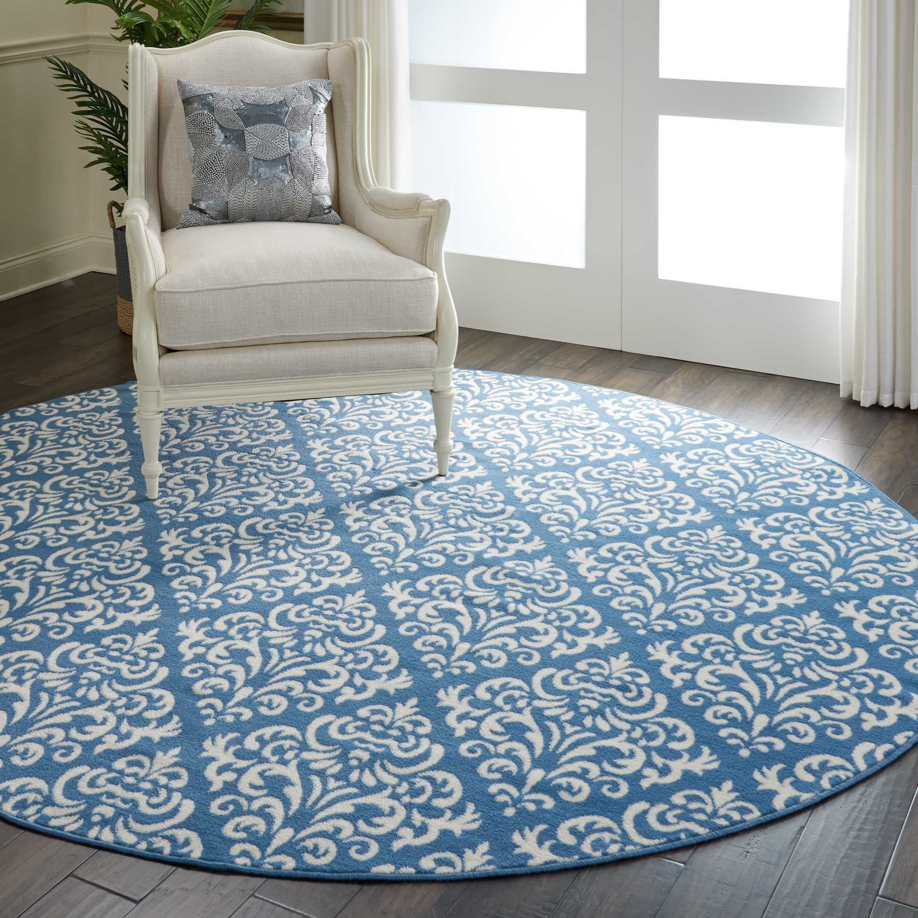 Vintage Damask Area Rug by Pinewood Grove