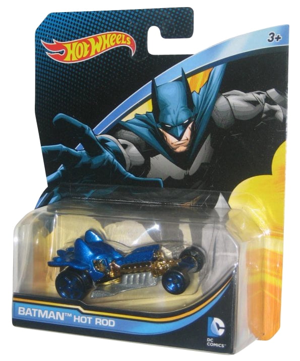 DC Comics Batman Hot Wheels Hot Rod Batmobile (2016) Character Cars Toy -  