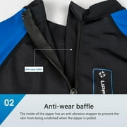Men Wetsuit , Neoprene Wet Suits Front/Back Zip in Cold Water Full Body Dive Suit for Diving Snorkeling Surfing Swimming Canoeing