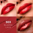 thumbnail image 2 of L'Oreal Paris Colour Riche Original Satin Lipstick for Moisturized Lips, 303 Blazing Lava, 2 of 7