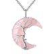thumbnail image 2 of Collar de Cristal Hugo Colgante Piedra Luna, 2 of 10