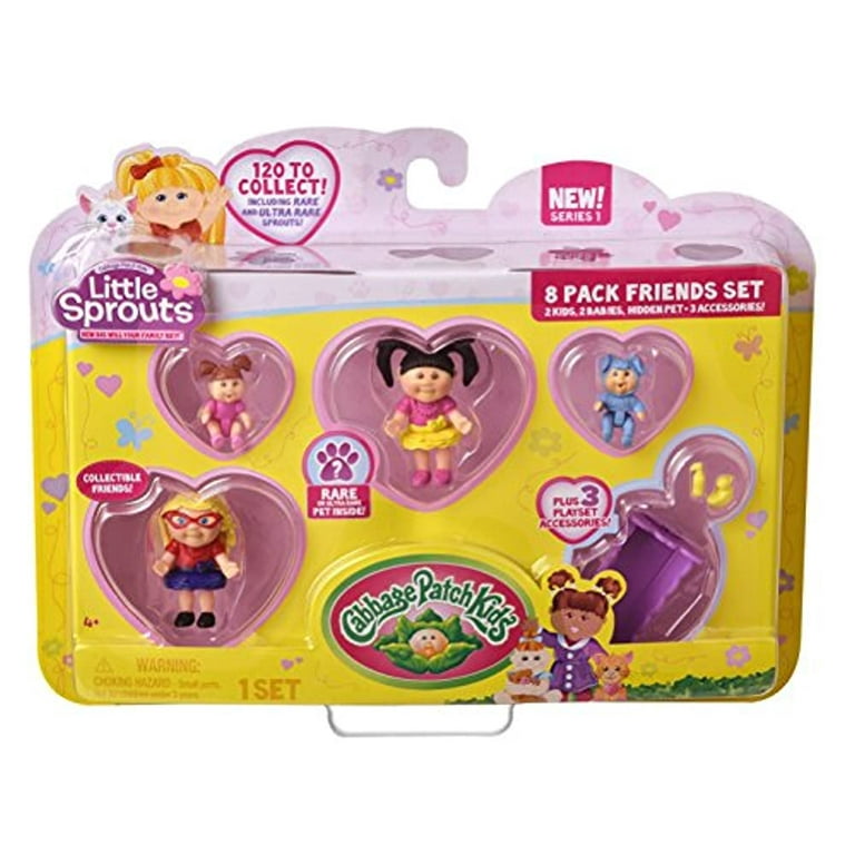 Cabbage Patch Kids ぬいぐるみ 8体セット Cabbage Patch Kids Little Sprouts Friends Set 8 Pack - Walmart.com