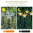 thumbnail image 5 of 5Pcs Christmas Solar Pathway LED Lights, 13.8" Creative Solar Ground Lights Christmas Decorations, Exquisite Christmas Ornaments Solar Lights Outdoor Waterproof, Christmas Garden Decorations, 5 of 13