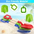 thumbnail image 4 of Palas de playa para niños Dilanda, 41 cm, mango de madera, juego de 3 piezas, 4 of 9