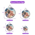 thumbnail image 5 of Patriot Bullmastiff We Will Never Forget Patriotic Remembrance Day Round Wood Sign Dog Lover Hanging Wall Home Decor - 12014, 5 of 5