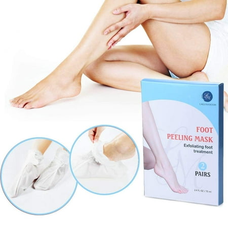Foot Peeling Mask Exfoliating Foot Treatment 2 Pairs Foot Care For (Best Treatment For Sunburn To Prevent Peeling)