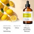 thumbnail image 2 of Lemon Essential Oil by Velona - 16 oz | Therapeutic Grade for Aromatherapy Diffuser, 2 of 5