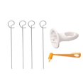 thumbnail image 3 of 1 Set Spiral Potato Cutter Cucumber Slicer Vegetable Spiral Cutter Potato Slicer BBQ Kitchen Accessories, 3 of 4