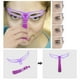 thumbnail image 3 of Vogacara 8 unidades/juego de plantillas para forma a las cejas, reutilizables, lavables, plantillas portátiles, maquillaje, cosméticos plantillas de cejas, 3 of 6