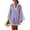 Purple, variant on XuJwPNcy Womens Summer Dresses Long Sleeve Ruffle Hem Mini Dress V Neck Striped Loose Dresses Fashion Casual Outfits