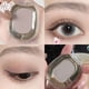 thumbnail image 3 of Paleta de sombras de ojos gris Macaron Sombra de ojos mate brillante Base de maquillaje Pigmento marrón tierra Rubor Contorno en polvo Paleta de un solo color, 3 of 5