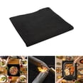 thumbnail image 2 of Apooke High Temp Felt Carbon Fiber Welding Blanket Black Flame Resistant High Heat Fabric Mat Pad for Soldering Welder 20x20in, 2 of 11
