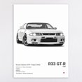 thumbnail image 3 of Póster de coche deportivo de lujo francés en blanco y negro pop, arte de pared 911 GT3 RS Turbo HD, impresión al óleo sobre lienzo, decoración para garaje y sala de estar, 3 of 5