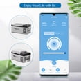 thumbnail image 4 of Nevera portátil de 20L para auto y hogar, control inteligente vía Bluetooth, 3 niveles de voltaje ajustables, panel LED, ideal para viajes y excursiones., 4 of 7