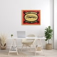 thumbnail image 2 of Stupell Industries Greyhound Safety Matches Yellow Red Vintage Advertisement Graphic Art Gallery-Wrapped Canvas Print Wall Art, 30x40, by Mark Rogan, 2 of 6