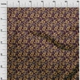 thumbnail image 2 of oneOone Cotton Poplin Fabric Leaves & Floral Artistic Print Sewing Fabric BTY 42 Inch Wide, 2 of 4