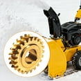 thumbnail image 6 of Snow Blower Gear Replacement Worm Gear Snowblower Worm Gear 51405 Copper Construction Easy Installation for Home, 6 of 9