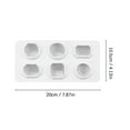 Syinda Various Shapes Silicone Chocolate Making Moulds Food Grade