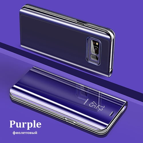 Funda con tapa de espejo inteligente para Samsung Galaxy A02 A12 A52 A72 A31 A51 A71 J3 J5 J7 2016 A3 A5 A7 2017 J4 J6 A6 A8 Plus 2018 Tan Jianjun unisex