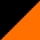 Black/Orange