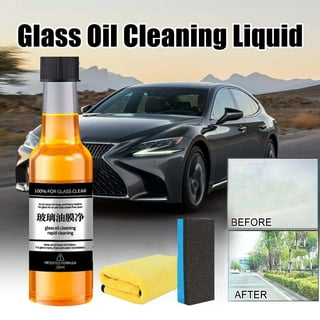 SDJMa Glass Oil Film Removing Paste, Car Windshield Oil Film Cleaner, Glass  Stripper Water Spot Remover Automotive Glass Oil Film Remover, Window Front  Windshield Agent 