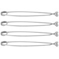 thumbnail image 4 of Ouvre-bouche de Poisson en Acier Inoxydable 4PCS, Robuste Décapant d'Hameçon de Pêche, Pêche Sauvage pour Brochet, 4 of 8