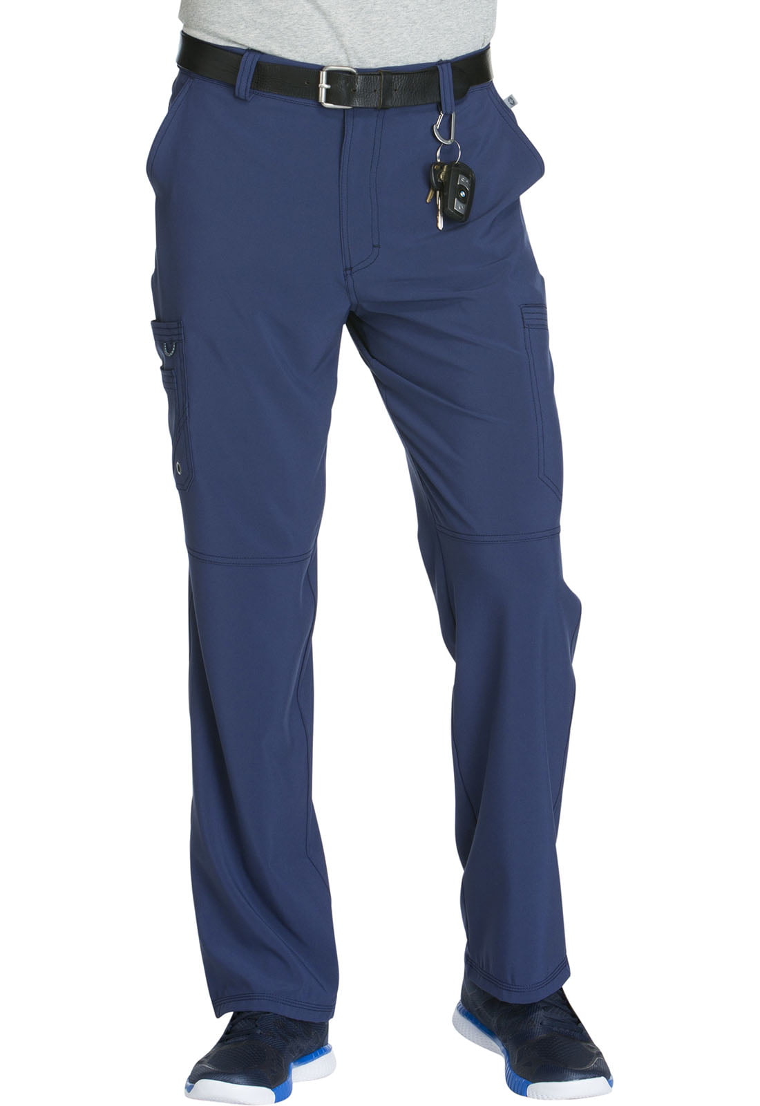 Navy Cherokee Scrubs Infinity Mens Fly Front Pants CK200A NYPS Antimicrobial 