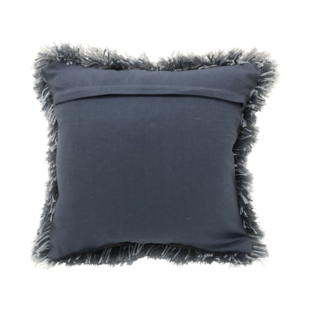 Harlow Hill Glenn 18" x 18" Blue Solid Performance Blend Adult Decorative Throw Pillow Cover