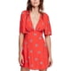 thumbnail image 1 of Vestido Mini Free People Mockingbird Mesh Inset Rojo 0, 1 of 1