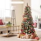 thumbnail image 3 of Árbol de Navidad Costway artificial preiluminado 150 cm 408 puntas 250 luces LED, 3 of 6