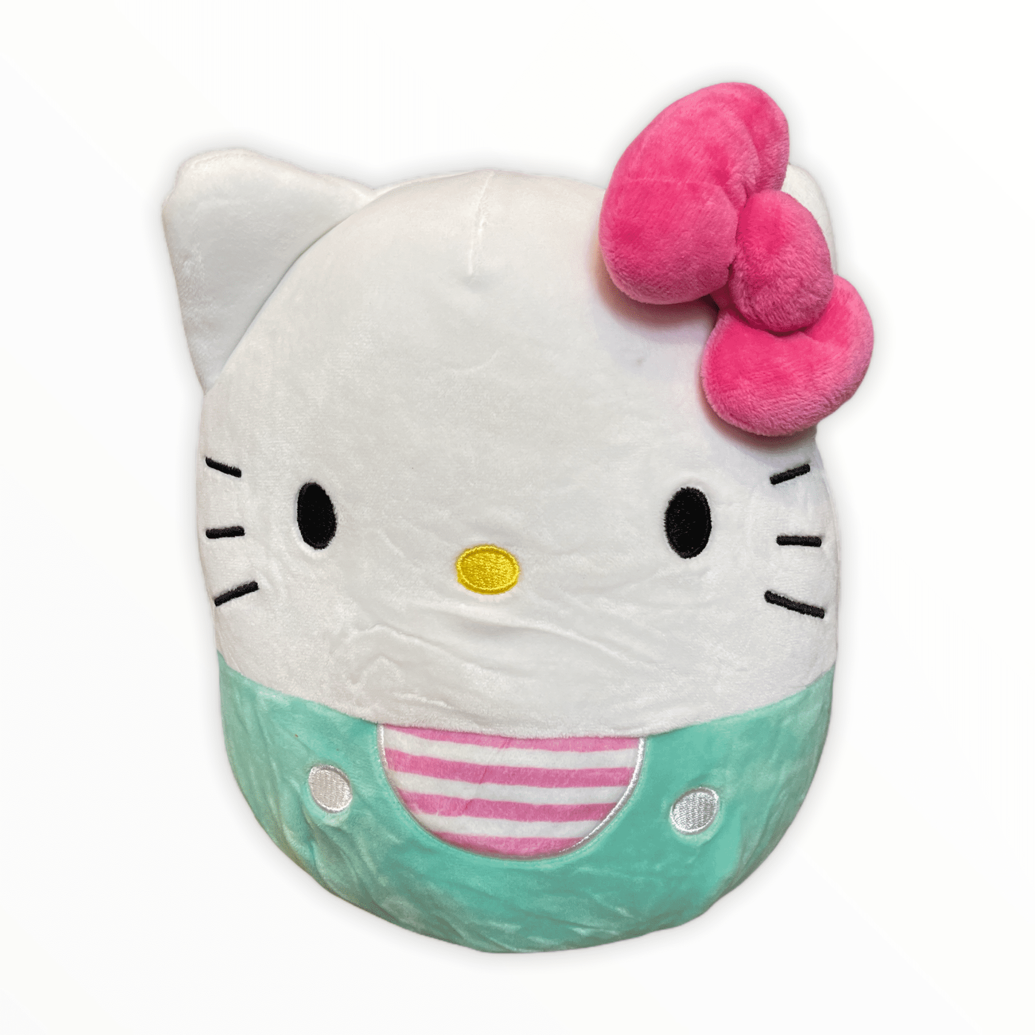 JAPAN SANRIO Hello Kitty Cat Flower Pink Beige Leisure Bag Non-woven Tote Medium 