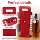 thumbnail image 5 of Monstrate Bolsa de vino de fieltro Bolsa de vino portador de viento de fieltro que no se deforma y a prueba de arañazos con bolsa de vino de Almacenamiento y organización del hogar, 5 of 6