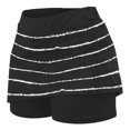 thumbnail image 5 of HomeGardon Back to School Skirts for Girls Girl Skort Fashion Polka Dots Loose High Waist A-line Fake Two Piece Sports Pants Skirt Half Body Skirt, 5 of 7